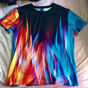 fire t shirt